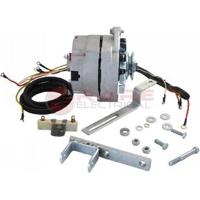 RAREELECTRICAL NEW ALTERNATOR CONVERSION KIT COMPATIBLE WITH FORD NAA TRACTOR GENERATOR 501 640 641 651 660