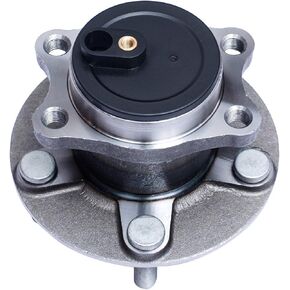 Rear Wheel Bearing and Hub Assembly TUCAREST 512332 Compatible With Jeep Compass (Code:MK) Patriot Chrysler 200 Sebring Dodge Avenger Caliber (Fits FWD With 4-wheel ABS)[5 Stud Hub W/ABS]