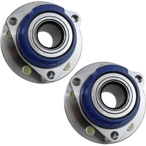 Autoround 513203 Pair Wheel Hub and Bearing Assembly Compatible with Chevy, Buick, Pontiac - Lacrosse, Regal, Grand Prix, Impala, Century, Rendezvous, Aztek, 5 Lugs Non ABS