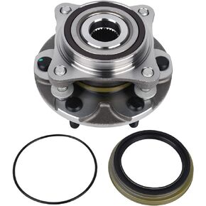 950-001 Front Wheel Bearing and Hub Assembly Compatible with 2003-2021 Lexus GX460 GX470 Toyota 4Runner FJ Cruiser Tacoma, 6 Lug Bolts w/ABS