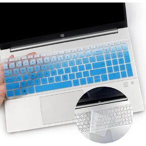 2PCS Keyboard Cover for 15.6" HP Pavilion 15t-er 15-eg 15t-eg 15-eh Series, HP 17.3" Laptop 17-cn 17-cp Series, HP 15t-eg200 15-eg2153cl 15-eg2373cl 15-er1047nr 15-eh2085wm 17-cn2063dx 17-cp0700dx