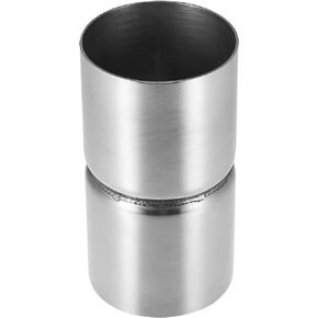 X AUTOHAUX 2.5" ID to 2.5" ID Stainless Steel Car Universal Exhaust Pipe Adapter Reducer Connector