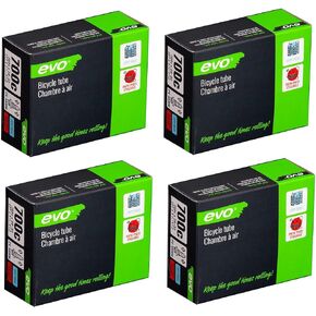 EVO Bike Tube Bundle 700x28-32c 48mm Presta RVC - FOUR (4) PACK