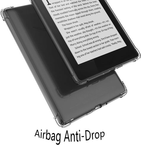 Clear Case for Kindle Paperwhite 11th Gen 2021 & Signature Edition (6.8"),Ultra-Lightweight Complete Protection Solution in Saudi Arabia