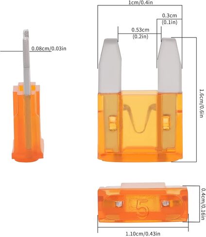 مجموعة متنوعة من 145 قطعة من صمامات السيارة، صمامات السيارات من نوع الشفرة، صمامات السيارات - صغيرة (3A 5A 7.5A 10A 15A 20A 25A 30A 35A 40A) للسيارة/SUV/RV/الشاحنة/السيارات/الدراجات النارية/القارب in Kuwait