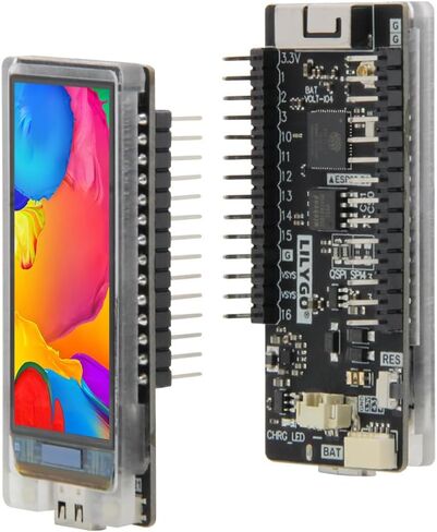 LILYGO T-Display-S3 AMOLED ESP32-S3 مع شاشة عرض RM67162 مقاس 1.91 بوصة وحدة لاسلكية للوحة تطوير TTGO (إصدار دبوس غير ملحوم) in Saudi Arabia