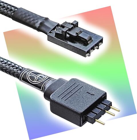 Standard 3-Pin ARGB Adapter for Corsair Commander Core XT, Commander Core, Lighting Node Core and RGB Fan Hub (Pack of 1) in Saudi Arabia