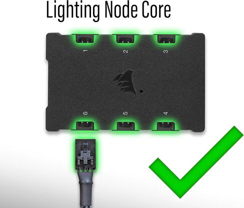 Standard 3-Pin ARGB Adapter for Corsair Commander Core XT, Commander Core, Lighting Node Core and RGB Fan Hub (Pack of 1) in Saudi Arabia