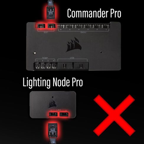 Standard 3-Pin ARGB Adapter for Corsair Commander Core XT, Commander Core, Lighting Node Core and RGB Fan Hub (Pack of 1) in Saudi Arabia