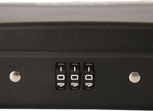 صندوق قفل أمان محمول من SEPOX® Twins مصنوع من الفولاذ، خزانة تخزين شخصية آمنة للسفر للأشياء الصغيرة، مع كابل بطول 3 أقدام وقفل مجموعة قابل لإعادة الضبط للسكن والسيارة والرياضة والمكتب ومقاوم للماء in Kuwait