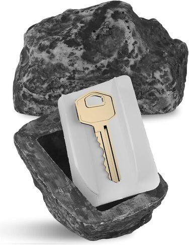 حشوات تخزين للرجال والنساء البالغين - قم بإخفاء مفتاح في الهواء الطلق كهدايا عيد الميلاد له وزوجته وأمها التي لديها كل شيء لإخفاء المفاتيح خارج الصخور المزيفة وأفكار الأدوات الفريدة للديكور in Kuwait