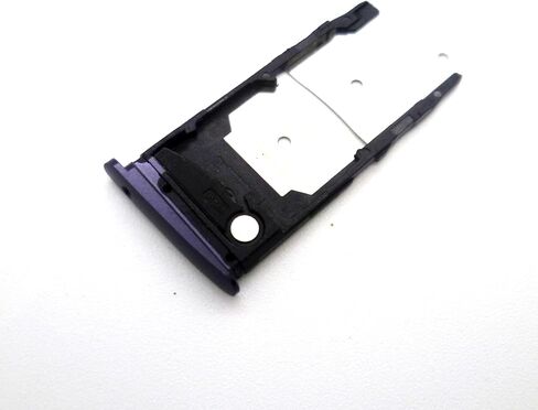 SIM Card Tray Slot Holder Replacement Compatible with Motorola Moto Z4 XT1980 2019 6.4 inch (Gray, Single SIM) in Kuwait