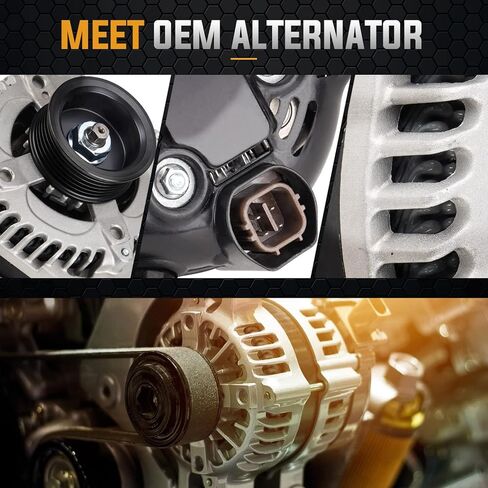 استبدال المولد متوافق مع 2003-2009 Acura MDX 3.5L، 05-08 RL 3.5L، 04-08 TL، 05-07 Honda Odyssey، 05-08 Pilot، 06-08 Ridgeline Replace AND0339 VND0339 in Kuwait