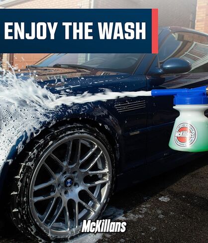 McKillans تصميم مُحسّن لخرطوم الحديقة، مسدس رغوي قابل للتعديل لغسيل السيارات، بخاخ صابون مع موصل سريع 3/8 بوصة لتفصيل السيارات والشاحنات in Kuwait