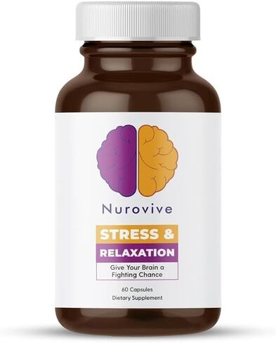 Stress & Relaxation Supplement: Natural Ashwagandha, Lemon Balm, Chamomile Blend - Supports Daily Well-Being, Mental Focus & Vitality, Harmonizing Formula for Inner Balance in Saudi Arabia
