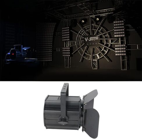 V-Show 200W COB Par - LED مصباح لوحة الطاقة العالية مصباح الفيلم والتلفزيون ضوء مسرح الأداء كتم الصوت in Kuwait