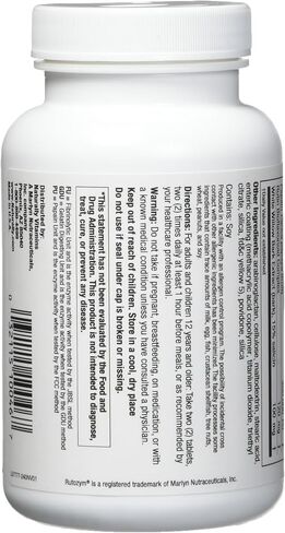 Naturally Vitamins Rutozym 240 ct, Bottle (2912600) in Saudi Arabia