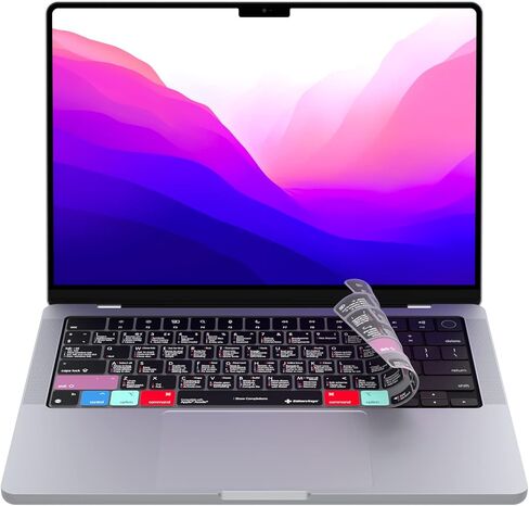 Editors Keys Shortcut Cover Designed for Xcode - Compatible with M Series MacBook Pro M1-M3 14-16" in Kuwait