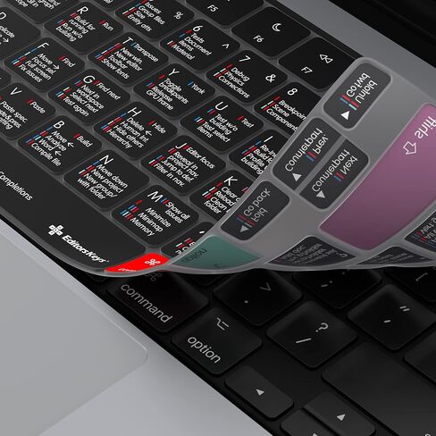 Editors Keys Shortcut Cover Designed for Xcode - Compatible with M Series MacBook Pro M1-M3 14-16" in Kuwait