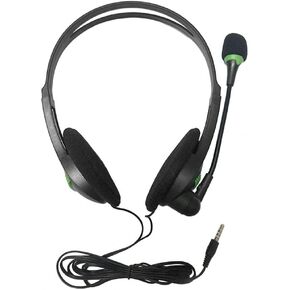 3.5mm/USB Headset Headphone with Microphone Noise Cancelling for PC Computer Call Chat (USB Interface)