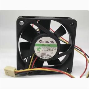 Original Fit for SUNON 6020 KDE1206PKV3 DC12V 1.0W 6CM 60 * 20MM Fan