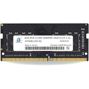 Adamanta 64GB (2x32GB) Compatible for MSI GF63, GF65, GL65, GE75, GF75, GT76, GS75, GP75, Thin, Leopard, Raider, Stealth, Titan DT DDR4 2666MHz PC4-21300 SODIMM 2Rx8 CL19 1.2v Laptop Upgrade DRAM RAM
