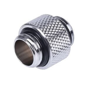 Alphacool HF G1/4" Male to Male Extender Fitting, 10mm, Chrome