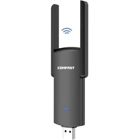 USAB WIRIELESS ADAPTADOR 1300MBPS 2.4 جيجا هرتز 5 جيجا هرتز WF 5 هوائي دونجل RTL8822BU USAB3.0 WI FI CARTIVER
