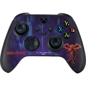 Skinit Decal Gaming Skin Compatible with Xbox Series X Controller - Officially Licensed DC Comics Gotham Knights Robin Design