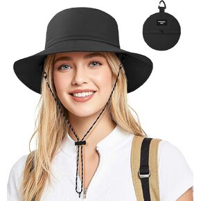 Century Star Waterproof Fishing Hats for Men Women Packable Bucket Hat UV Protection Sun Hat Summer Beach Hiking Hats