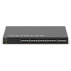 NETGEAR AV Line M4350-32F8V 40 Port Switch XSM4340FV-100NES | 40 Ports L3 Managed Stackable | 32x10G SFP+ | 8x25G SFP28 | Rack-Mountable | Cloud Care's 3 Year Warranty SupportPlus Included