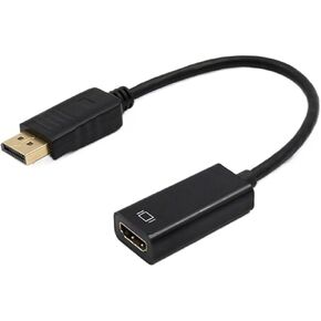 DP Conversion Cable 4K HD Adapter for Computer Interface DisplayPort Connection M>oni>tor TV Projector HDMI-Compatible Connector