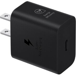 فائقة الشحن السريع USB C محول الطاقة ، شاحن الجدار من النوع C ، تصميم مضغوط ، كفاءة في الطاقة ، حجم صغير ، متوافق مع Samsung Galaxy S25/S24/S23/S22/S21+/S20 Ultra/Note 20/Note 10/iPhone 16/15