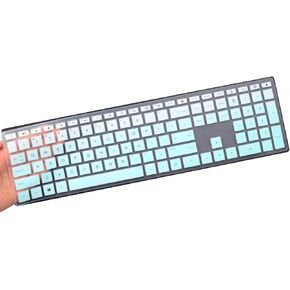 Keyboard Cover for HP Pavilion 27 inch All in One Desktop 27-xa0014/27 Xa0055Ng/0076Hk/0010Na/0370Nd, HP Pavilion 24-inch Xa0002A Xa0032 xa0013w 24-xa0020,HP Pavilion Wireless Keyboard-Ombre Mint