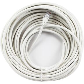 Belden AX350528 35 'White 4 Pair 23awg Cat6 Catch Cord Cable - White