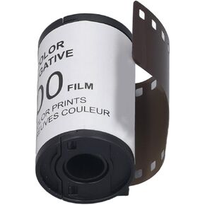 High Performance Camera Color Film with Wide Exposure Latitude and High Resolution, Suitable for Portraits, Fast Action or Low Light Scenes, Made of Premium Plastic Material for