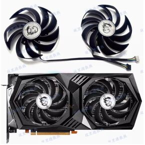 مناسب لـ MSI RTX3050 3060 3060TI Gaming X Magic Dragon Graphics Fan PLD10012S12HH