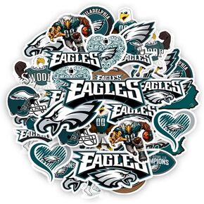 Sports Stickers of Collection PVC Sticker for Teens，DIY Decoration Waterproof Stickers for Water Bottle Laptop (EA-0)