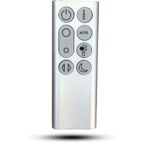 Replacement Remote Control Compatible for Dyson TP04 DP04 TP06 TP09 Pure Cool Purifying Fan (Silver)