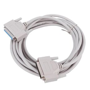 Yosoo Db9 Serial Cable, Serial Parallel Printer Cable 5m/16.4ft Fit for Engraving Machine 25 Pin Db9 Male to Female Parallel Extension, for Engraving and CNC Applications