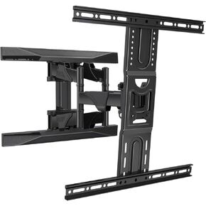 Ethu Full Motion TV Wall Mount for 40-75 بوصة LED LCD OLED Flat Curved TVS يصل إلى 100 رطل ، حائط جبل التلفزيون مع إمالة دوارة مفصلية
