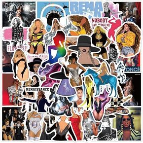 American Renaissance 50pcs Drama Character Stickers, for Kids Adults Waterproof Vinyl Stickers for Water Bottle,Laptop,Phone,Birthday Party Decorations/,(Renaissance)