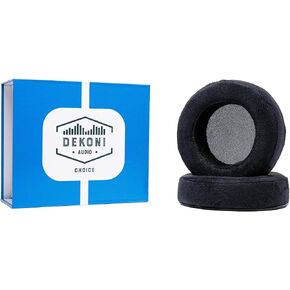 Dekoni Audio Earpads for Beyerdynamic DT Series - منصات أذن بديلة مريحة لـ DT 990 Pro ، جودة الصوت المحسّنة ، تصميم متين (جلد الغنم النخبة)