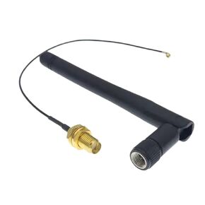 10pcs 2.4G Antenna Folded Bluetooth WiFi Module SMA to IPEX Feeder line 2.4GHz Antenna(3pcs)