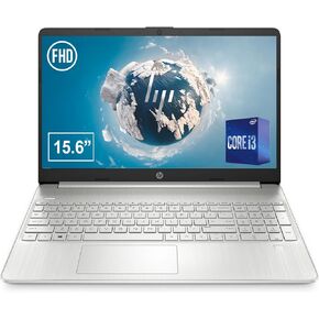 HP 15.6 Inch Laptop | Intel Core 11th Gen Quad-Core Processor | 16GB RAM, 1TB SSD | Fingerprint Reader | Backlit Keyboard | Silver | Thin and Light | True Vision HD Camera | Windows 10