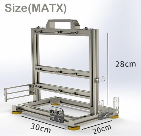 EATX Computer Case PC Test Bench Vertical Overclocking Open Aluminum Frame Chassis Rack DIY Computer Motherboard Case Rack Creative Personality Open PC Case Support Liquid Cooling in Saudi Arabia