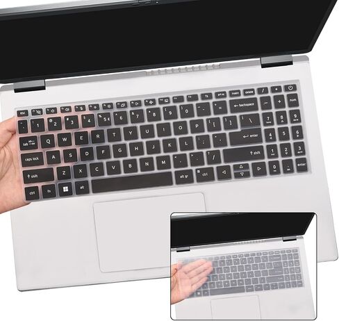 غطاء لوحة المفاتيح 2PCS لـ Acer Swift 16 AI SF16-51T-76TG ، SWIFT X 16 SFX16-52G SFX16-61G ، SWIFT GO 16 SFG16-71 SFG16-72T ، SWIFT EDGE 16 SFE16-43 SFE16-44-Black+ in Kuwait