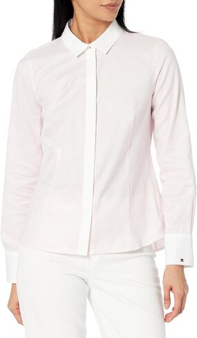Tommy Hilfiger Women's Long Sleeve Collared Shirt in Saudi Arabia