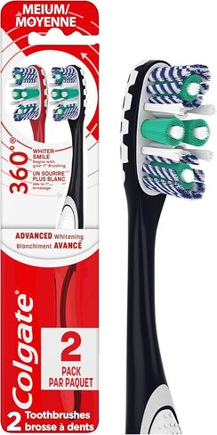 كولجيت 360 أدفانسد أوبتيك وايت، 4 قطع، ناعمة in Kuwait