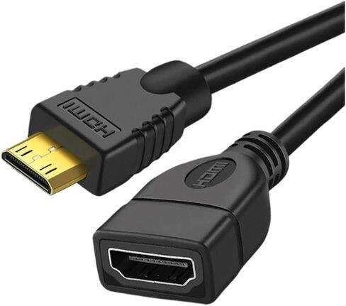 HDMI إلى HDMI امتداد كابل محول الجنس 90 درجة الزاوية اليمنى لصندوق التلفزيون/عصا كاميرا P ؛ S/4 P ؛ S/5 4K 2K 60HZ in Saudi Arabia